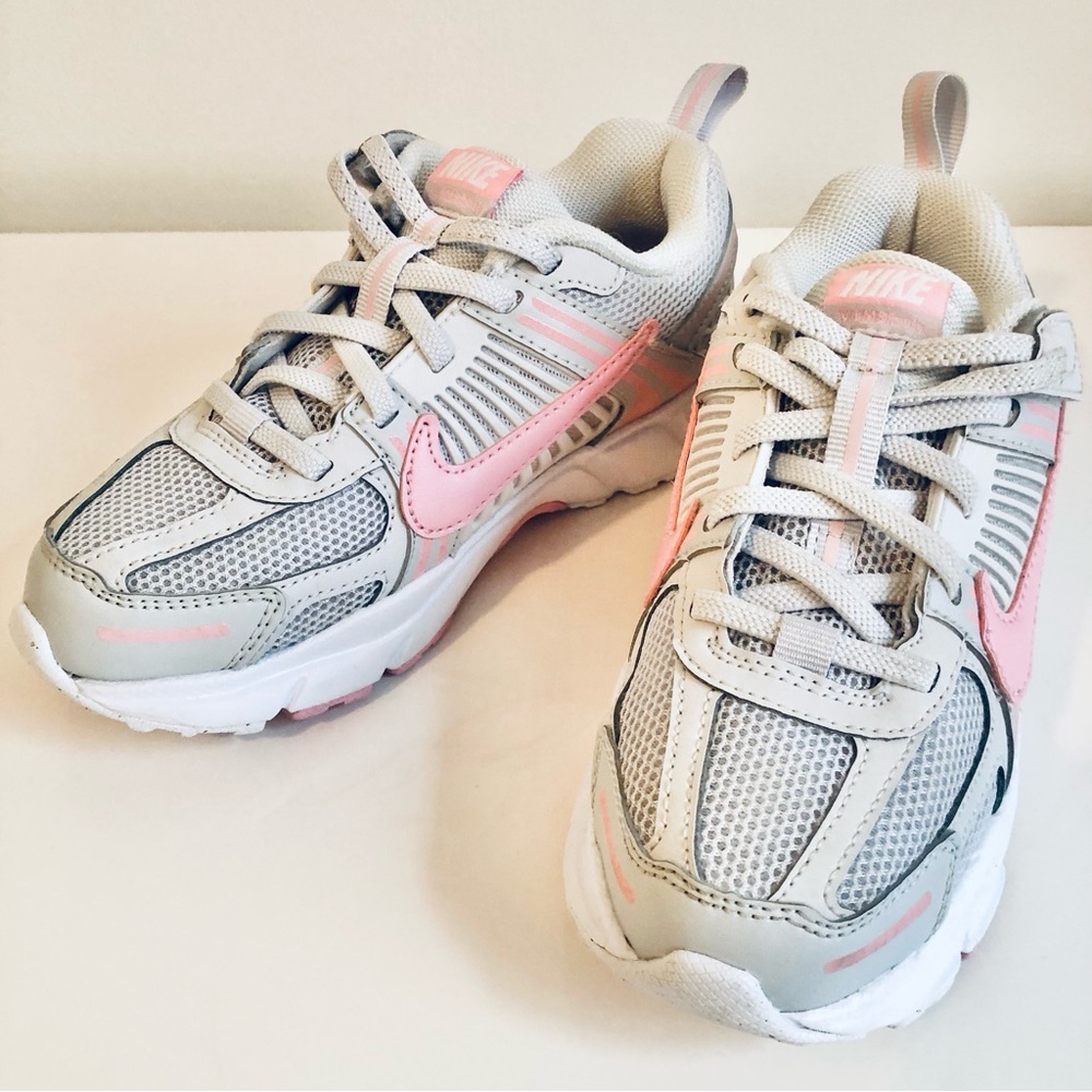 Nike Kids' Pink & Gray Girl Vomero 5 Sneakers